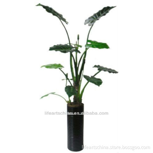 artificial plant, 210cm taro, good looking indoor decoration